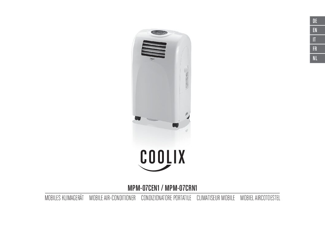 Coolix MPM-07CRN1 Bedienungsanleitung