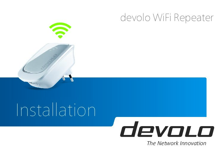 Devolo WiFi Repeater Bedienungsanleitung