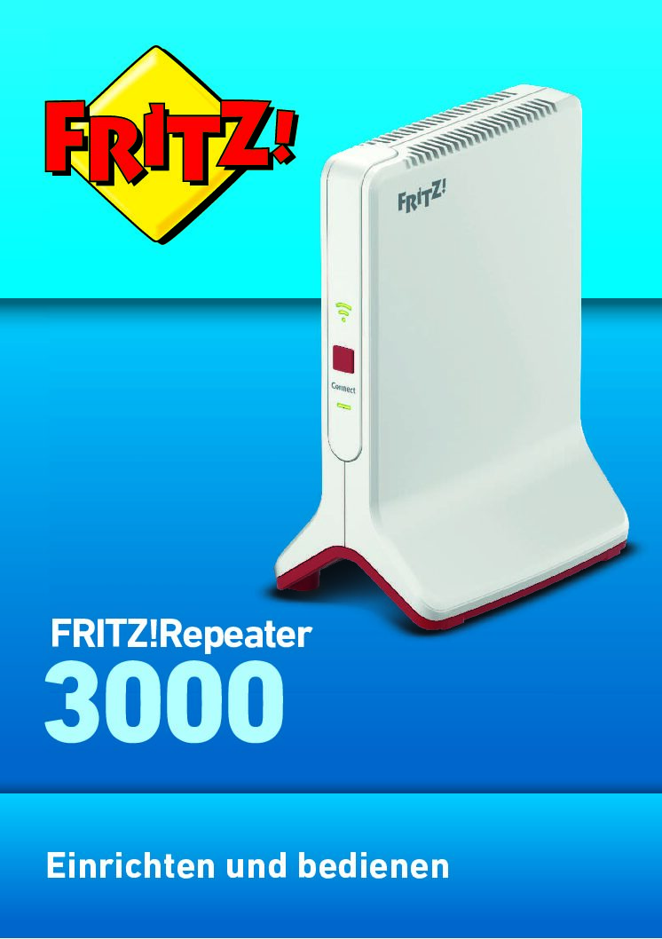 AVM Fritz Repeater 3000 Bedienungsanleitung