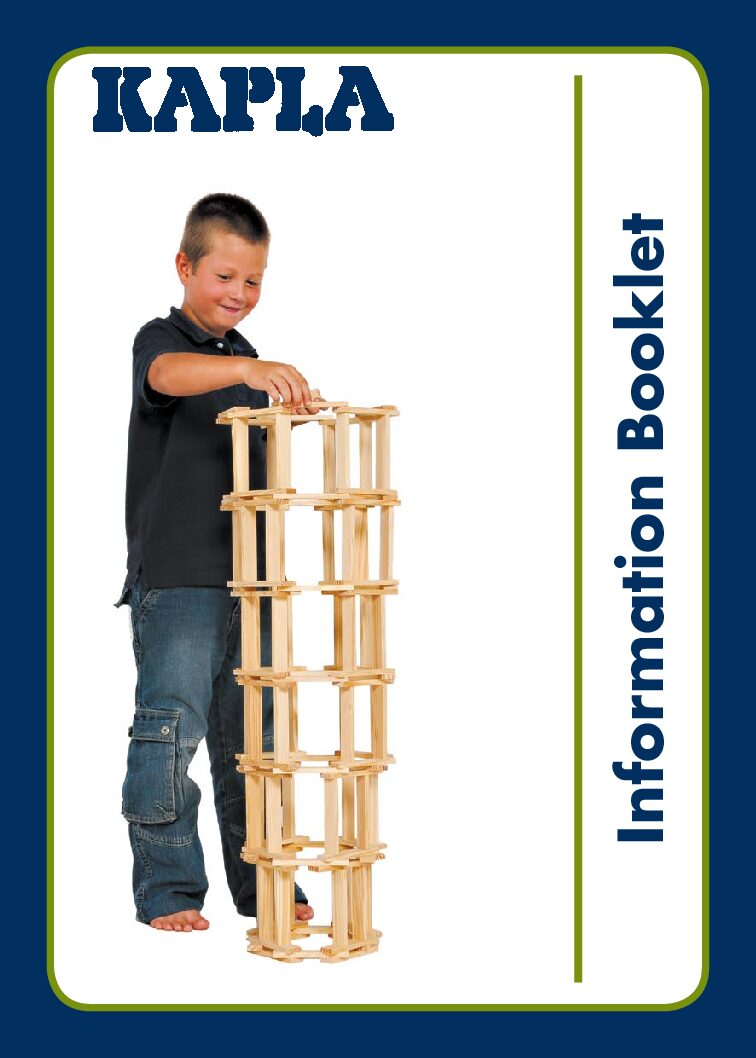 Kapla Voorbeelden Bedienungsanleitung