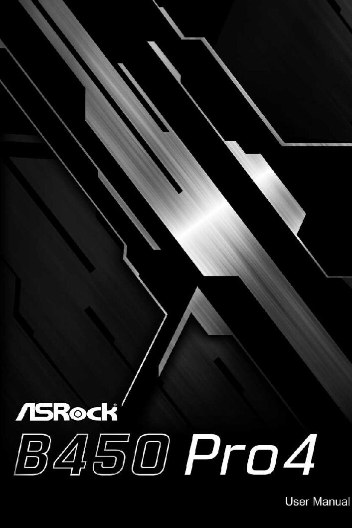 Asrock B450 Pro4 Bedienungsanleitung