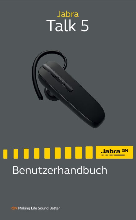 Jabra Talk 5 Bedienungsanleitung