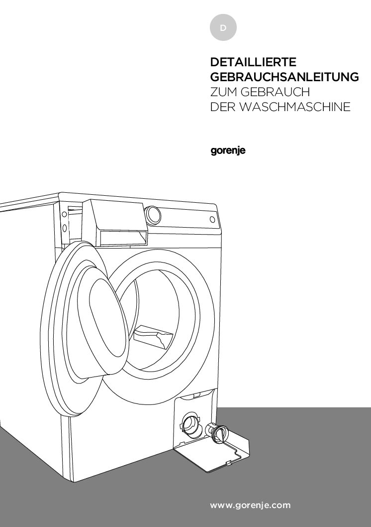 Gorenje W7243 Bedienungsanleitung