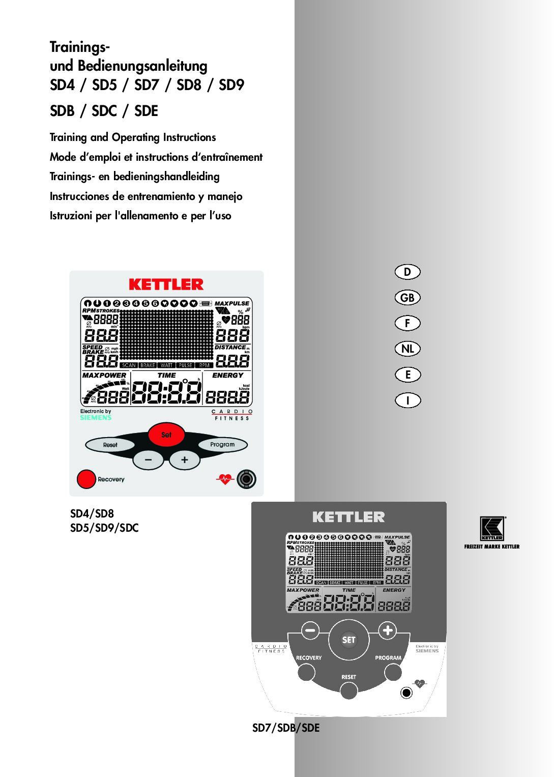 Kettler 07684-000 RX1 Bedienungsanleitung