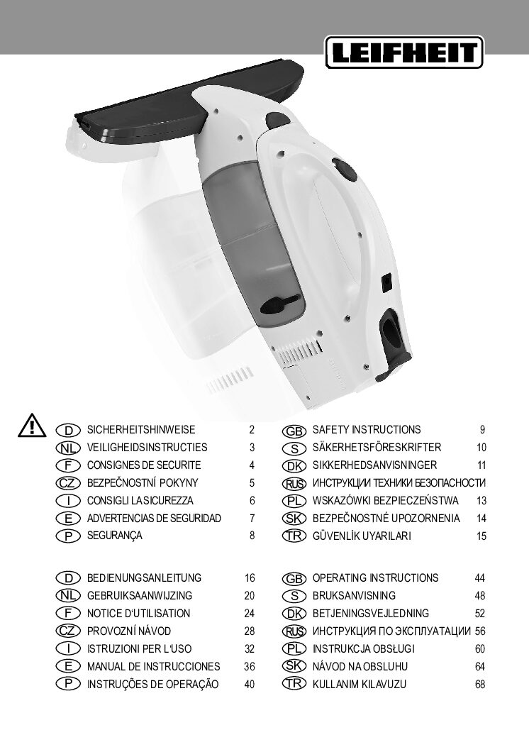 Leifheit 51113 Bedienungsanleitung