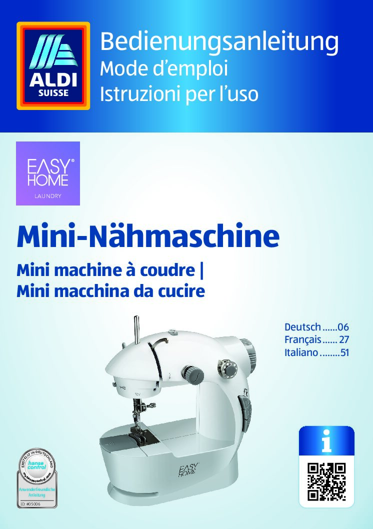 Easy Home MS-201 - 98530 Bedienungsanleitung