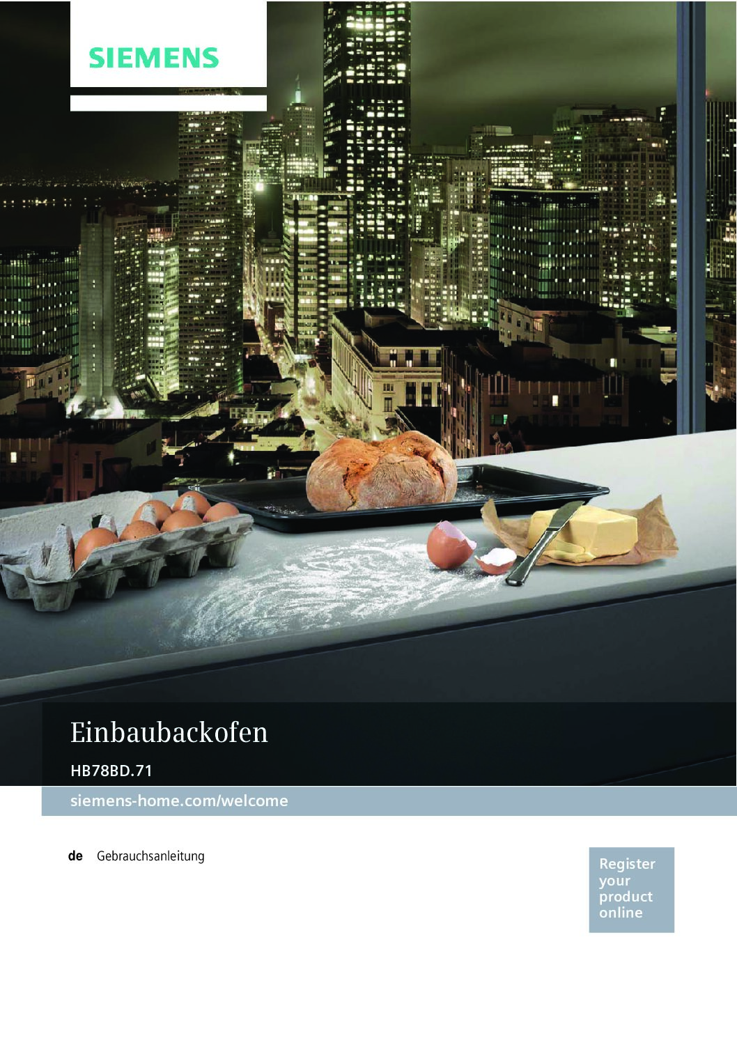 Siemens HB78BD571 Bedienungsanleitung