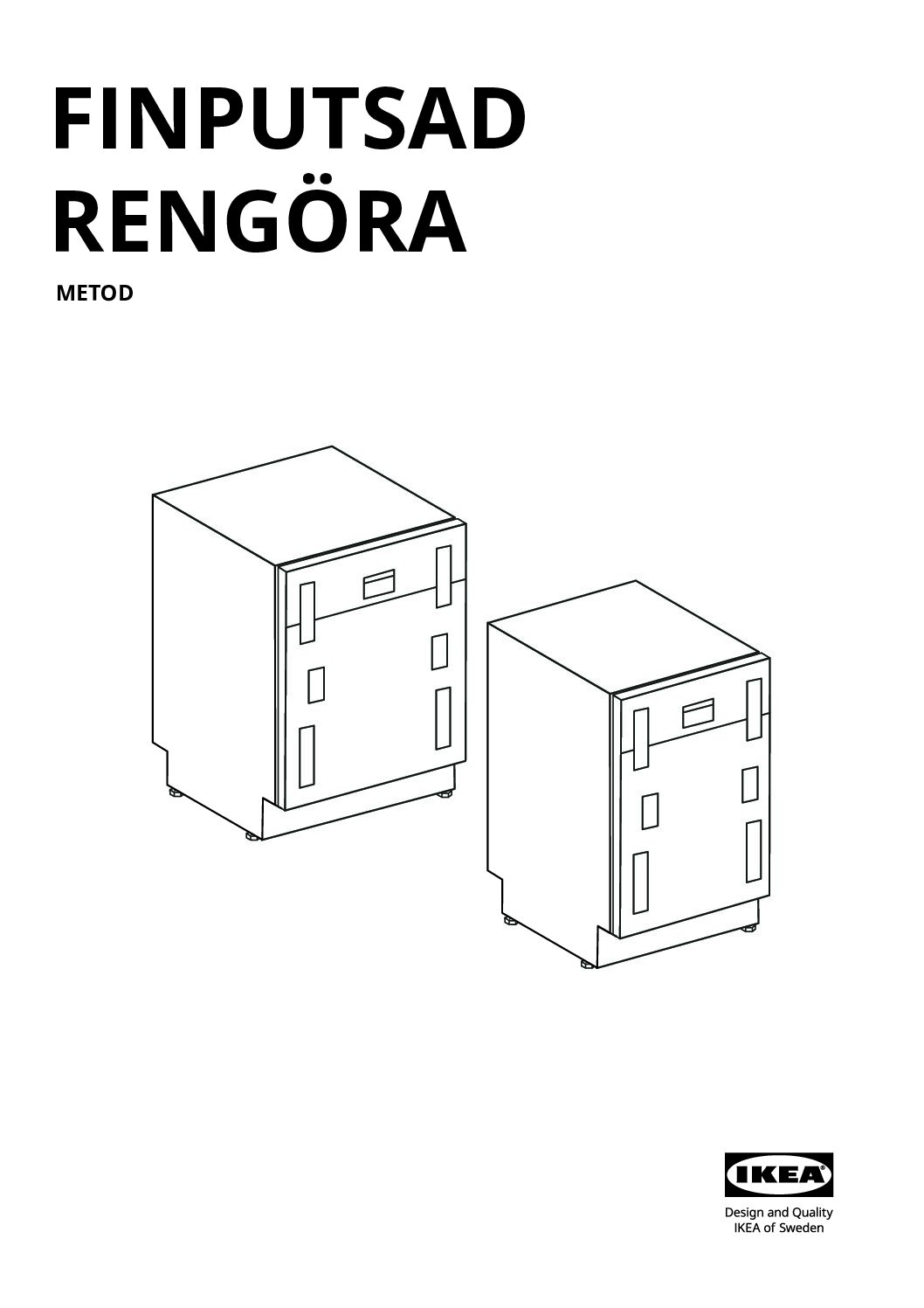 Ikea Finputsad 704.756.22 Bedienungsanleitung