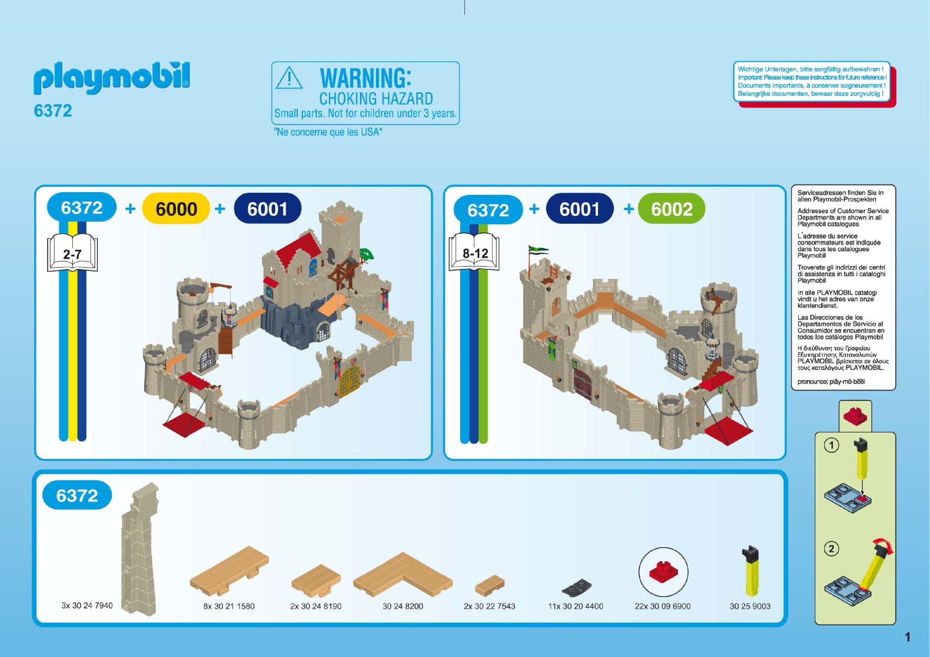 Playmobil 6372 Bedienungsanleitung