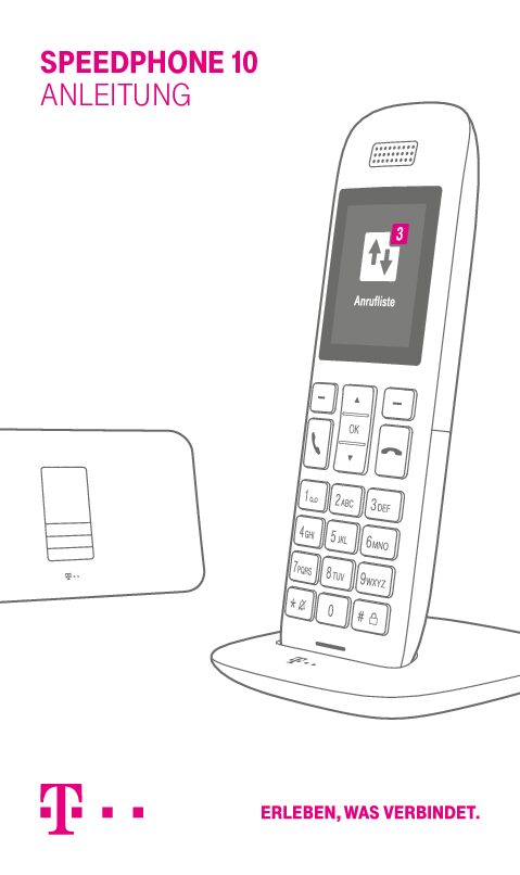 Telekom SPEEDPHONE 10 Bedienungsanleitung