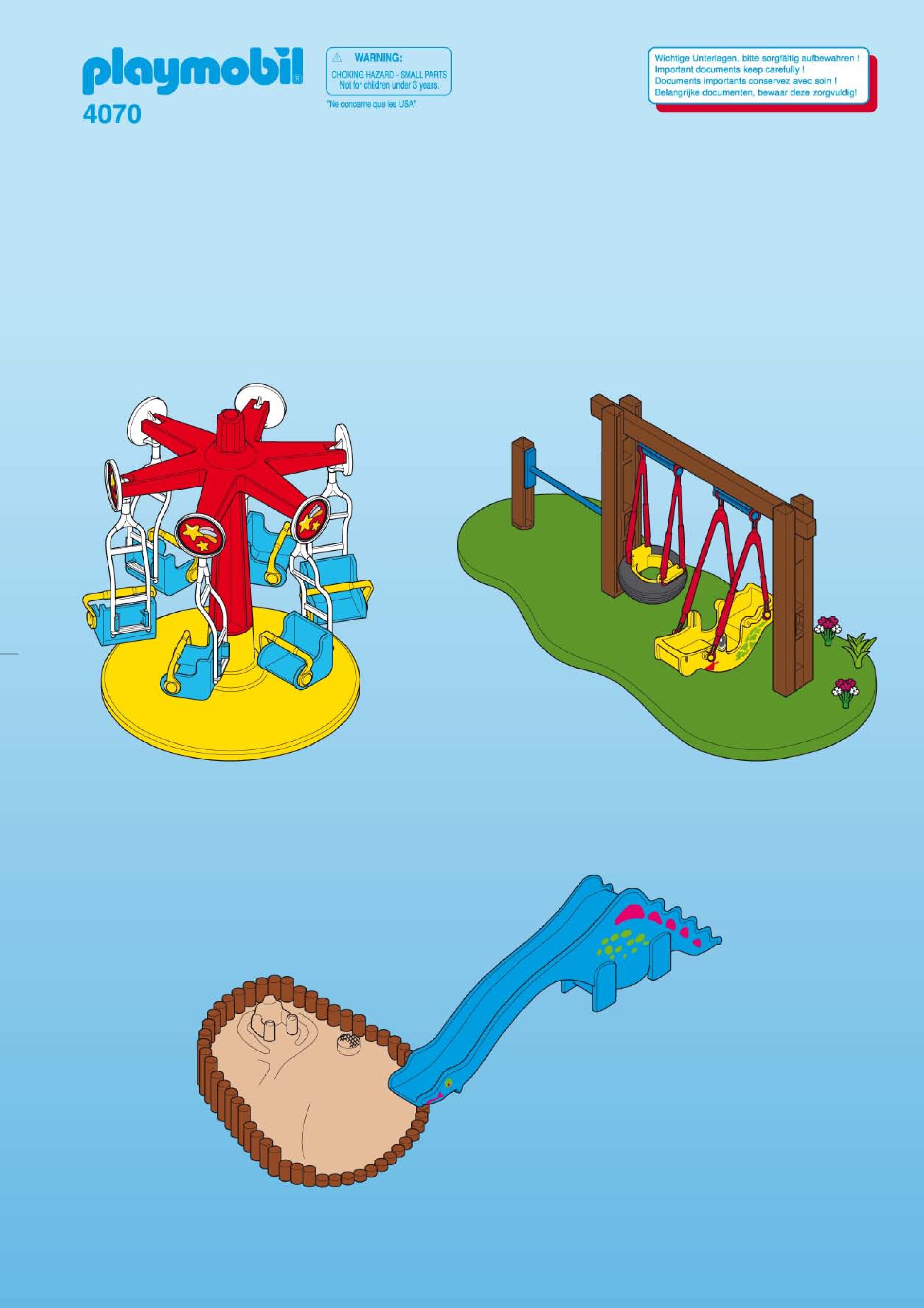 Playmobil 4070 Bedienungsanleitung