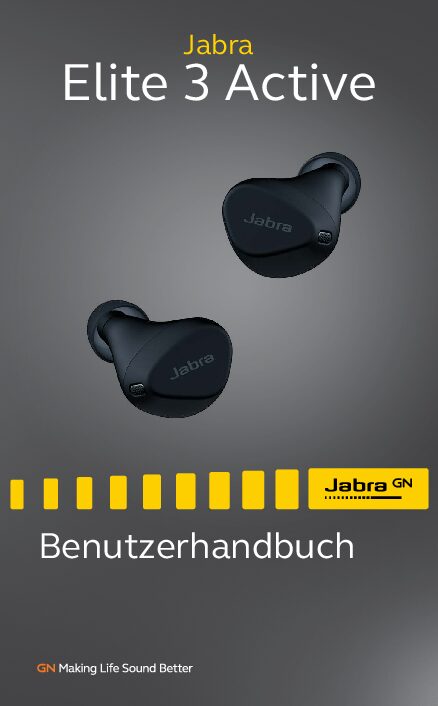 Jabra Elite 3 Active Bedienungsanleitung