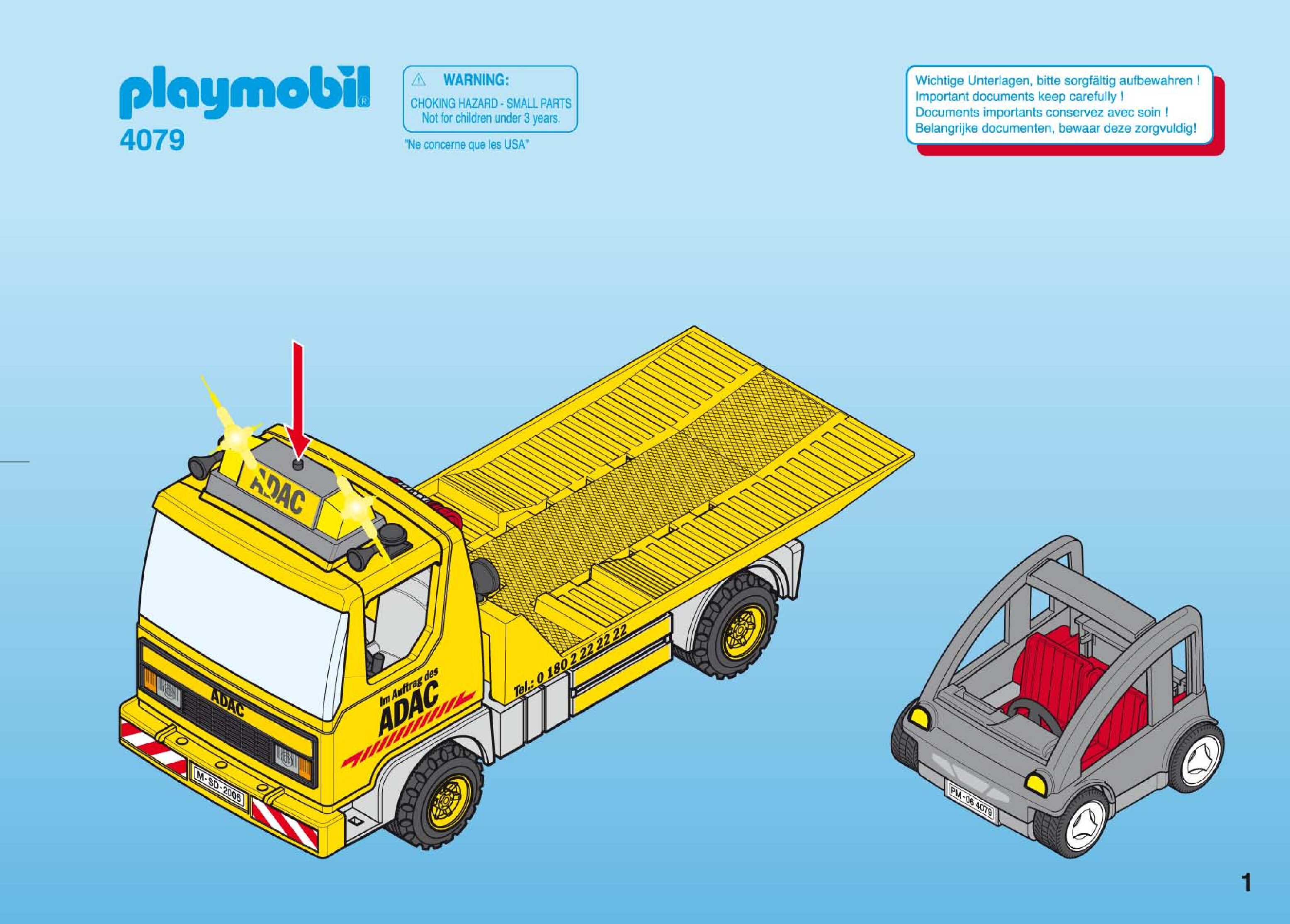Playmobil 4079 Bedienungsanleitung