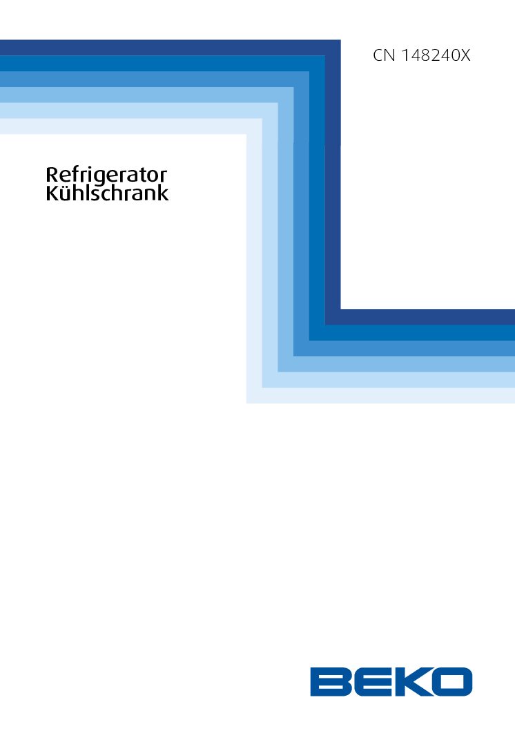 BEKO CN 148240 X Bedienungsanleitung