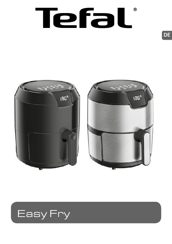 Tefal EY401D - Easy Fry Deluxe Bedienungsanleitung