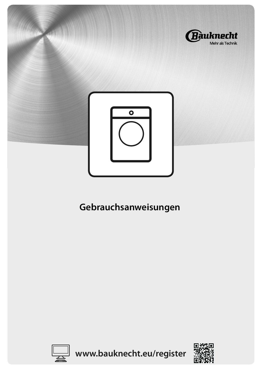 Bauknecht AF 7F4 Bedienungsanleitung