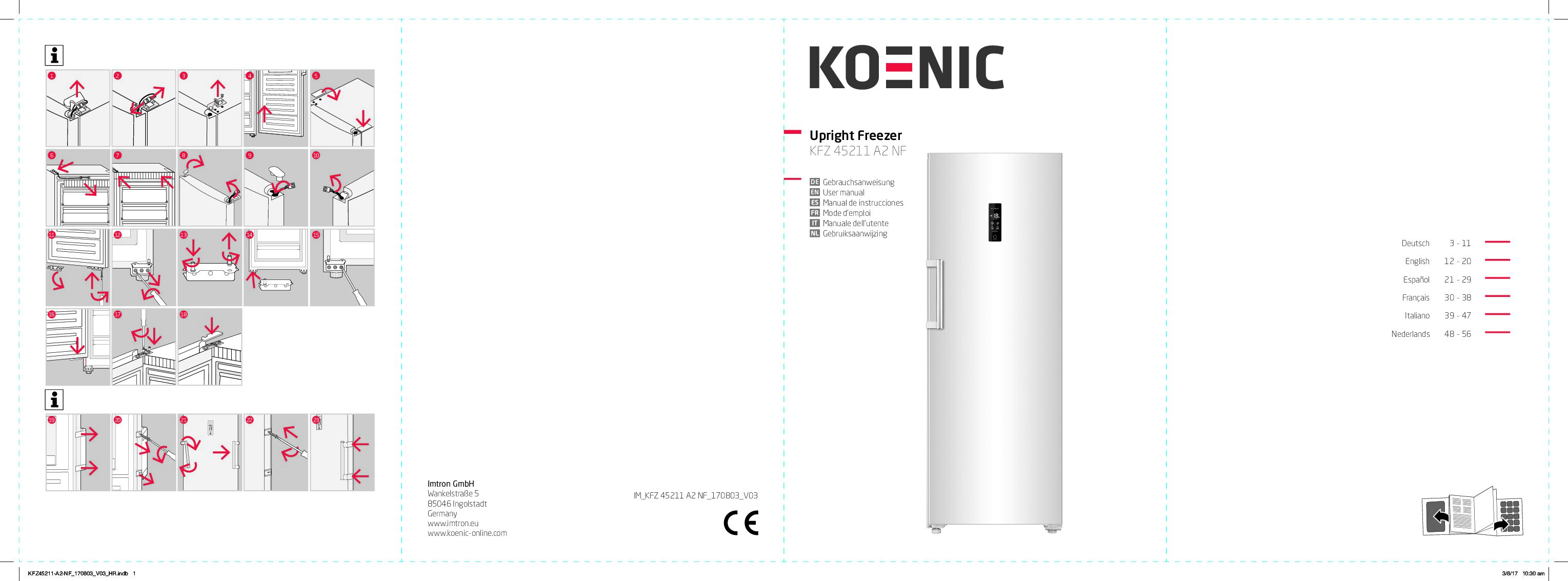 Koenic KFZ 45211 A2 Bedienungsanleitung