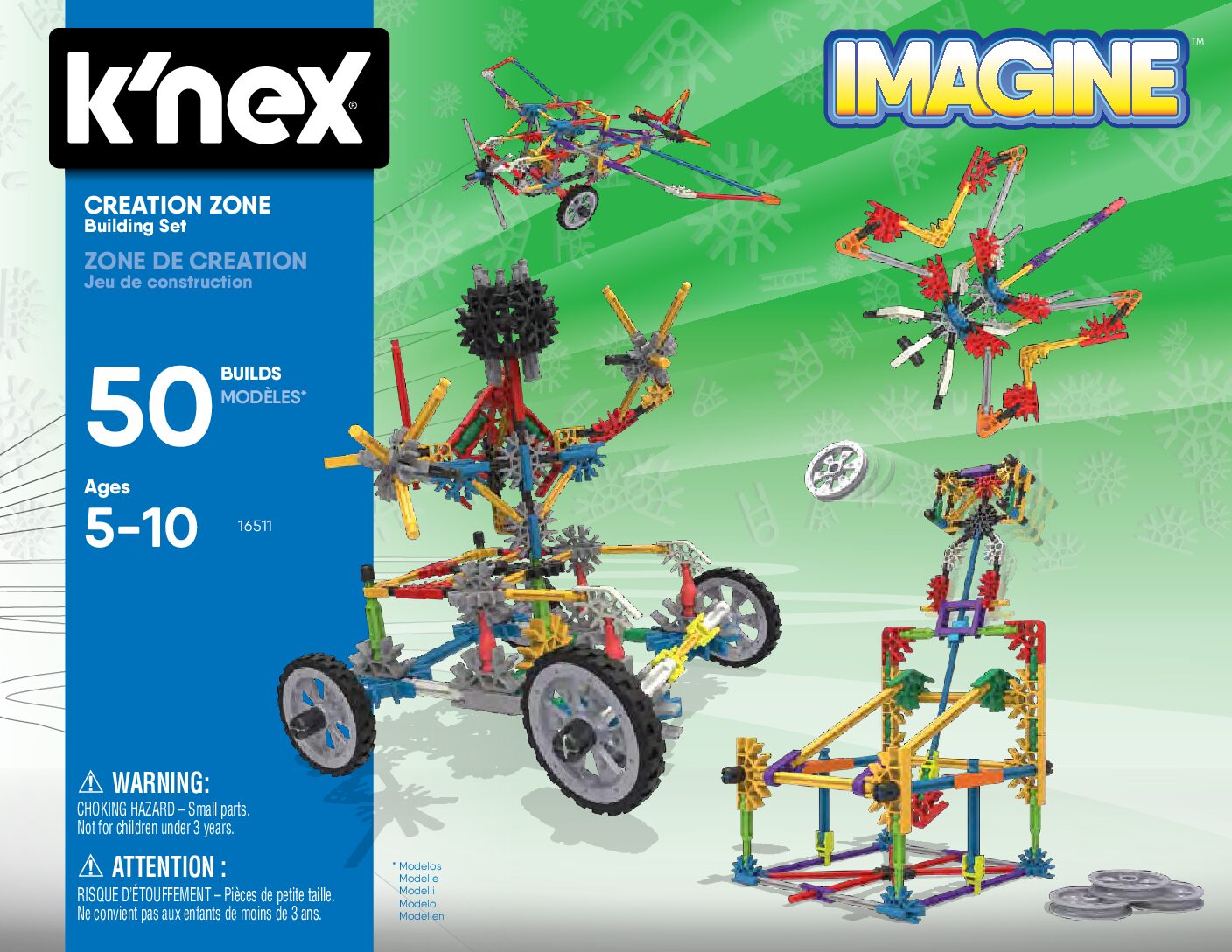 Knex 16511 Creation Zone Bedienungsanleitung