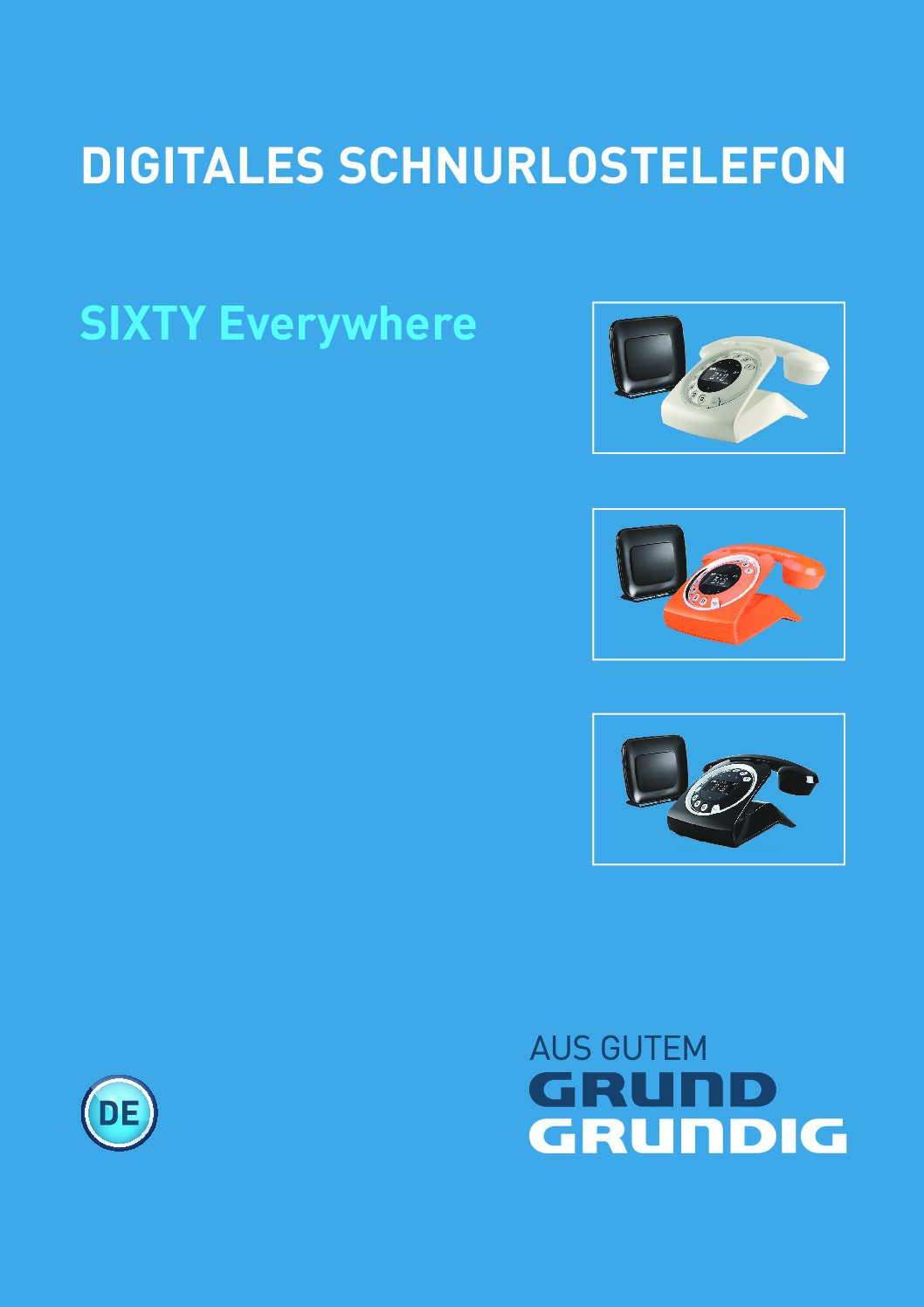 Grundig SIXTY Everywhere Bedienungsanleitung