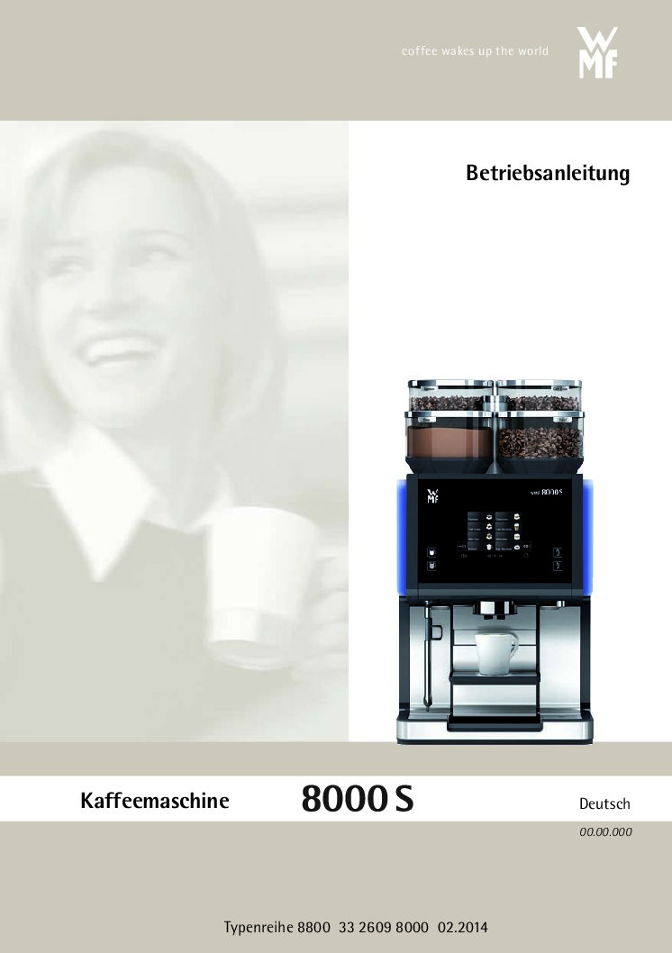 Wmf 8000 S Bedienungsanleitung