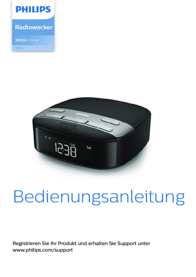 Philips R3505 Bedienungsanleitung