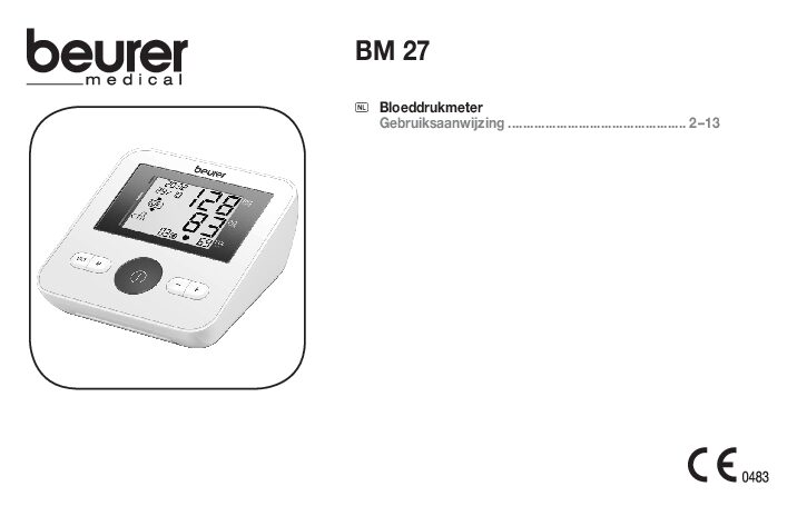 Beurer BM27 Bedienungsanleitung