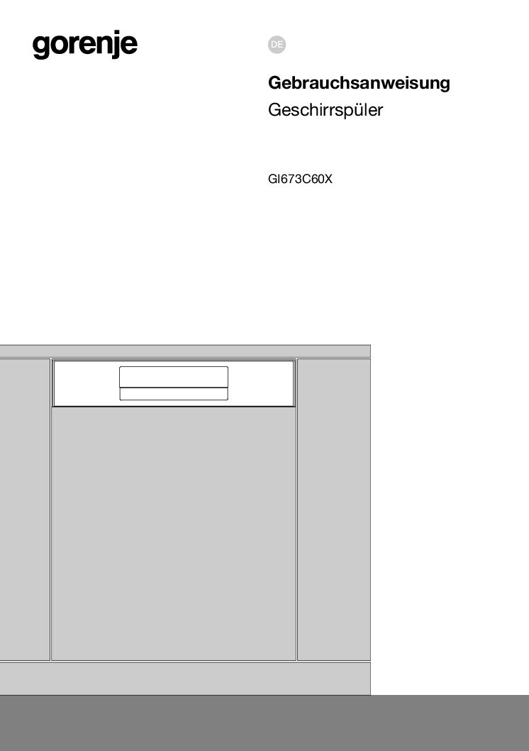 Gorenje GI673C60X Bedienungsanleitung