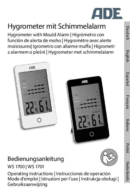 Ade WS 1700 Bedienungsanleitung