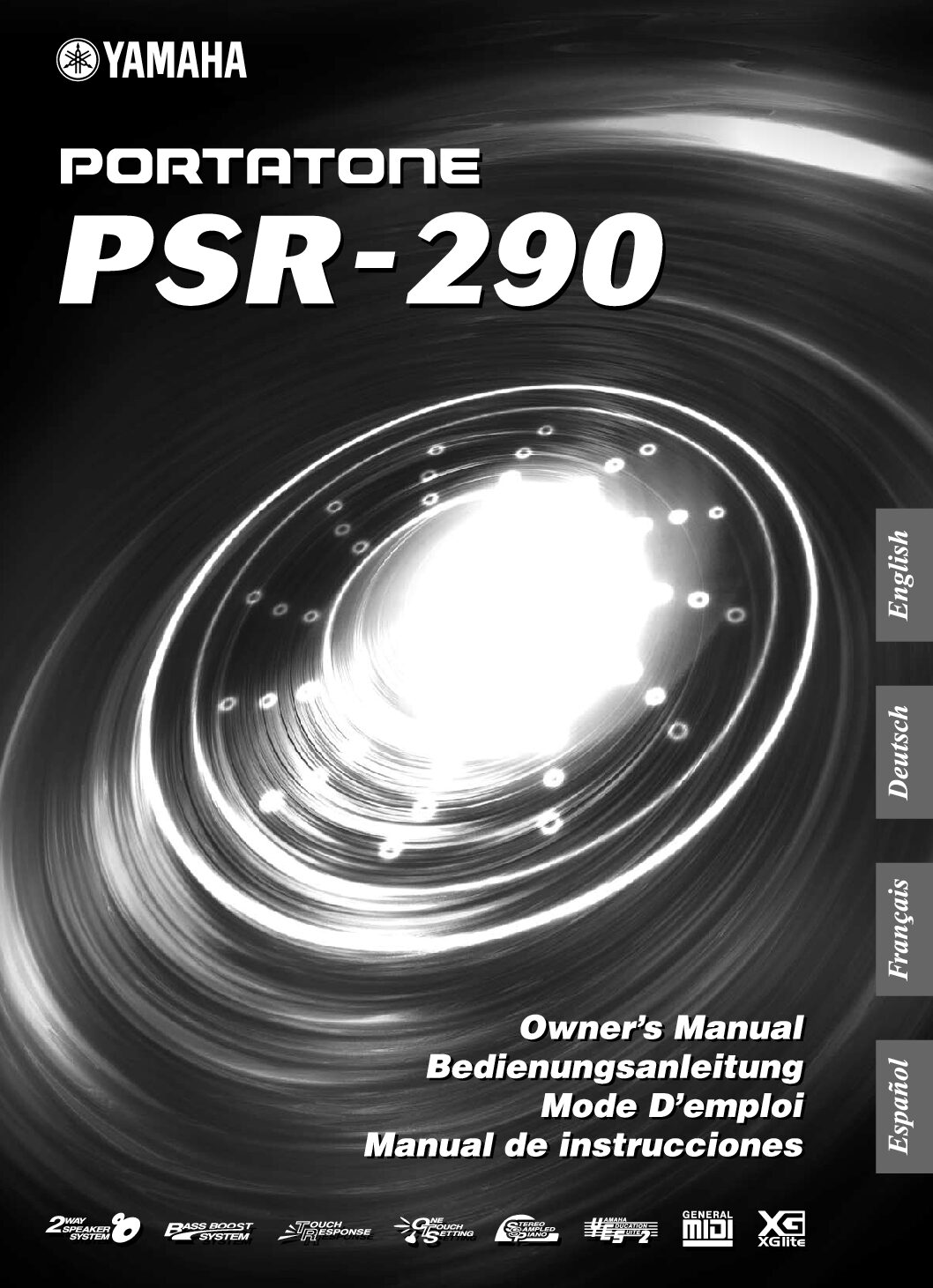 Yamaha PSR-290 Bedienungsanleitung
