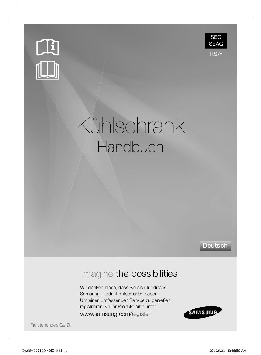 Samsung RS7778 Bedienungsanleitung