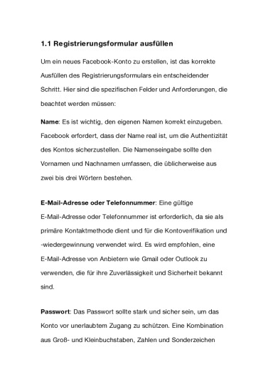 Facebook account anmelden Anleitung