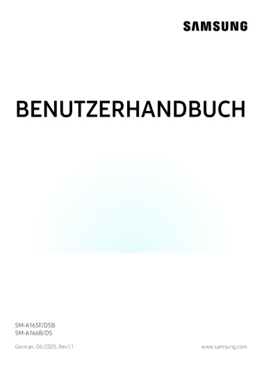 Samsung Galaxy A16 5G Bedienungsanleitung