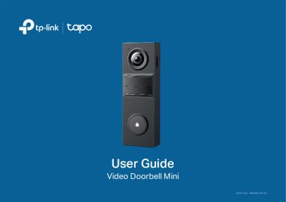 TP-Link Tapo D205 Bedienungsanleitung