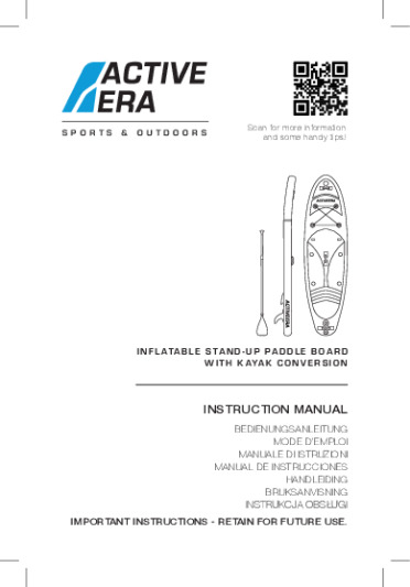 Active Era WS-01 Bedienungsanleitung