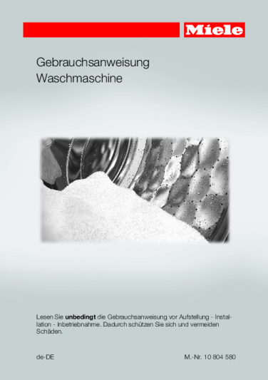 Miele WKF311 WPS Anleitung