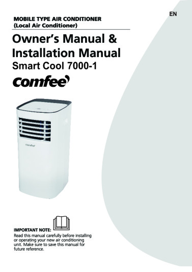 Comfee Smart Cool 7000-1 Anleitung