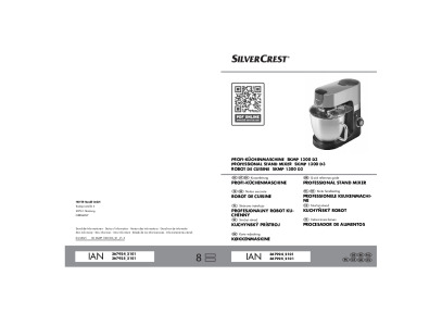 SilverCrest SKMP 1300 D3 Anleitung