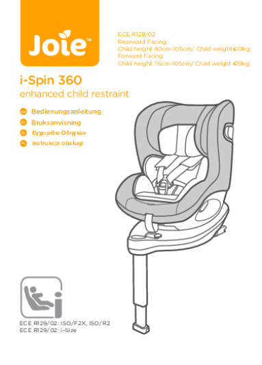 Jole spin 360 GT Anleitung