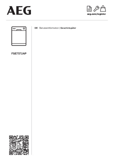 AEG FSE7572AP Anleitung